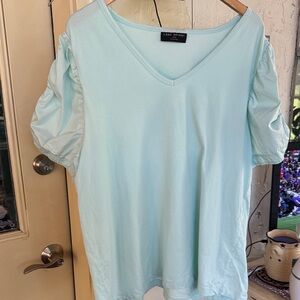 Lane Bryant Soft Blue Women's Blouse